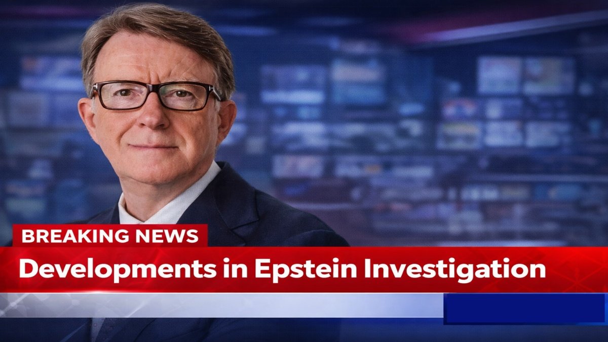 Peter Mandelson Arrested in Widening Epstein Investigation