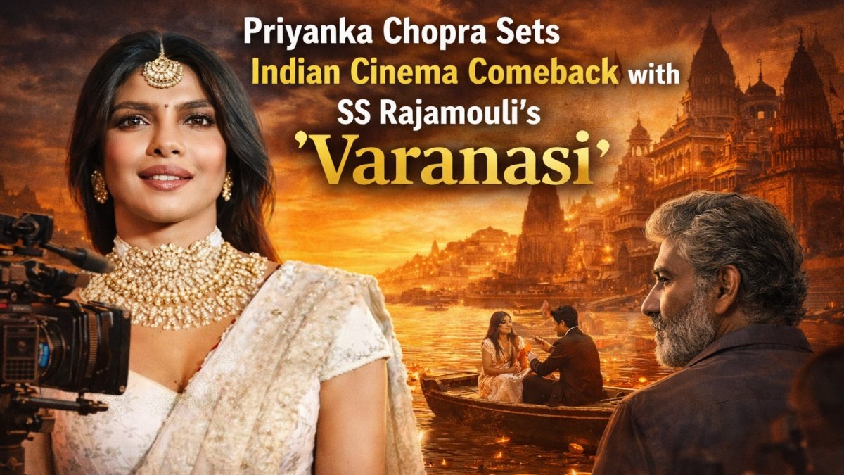 Priyanka Chopra Sets Indian Cinema Comeback with SS Rajamouli’s ‘Varanasi’
