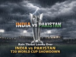 Rain Threat Looms Over India vs Pakistan T20 World Cup Showdown