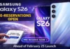 Samsung Galaxy S26 Pre-Reservations