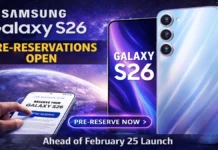 Samsung Galaxy S26 Pre-Reservations Open Ahead of February 25 Launch Samsung Galaxy S26 Pre-Reservations