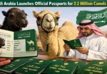 Saudi Arabia Launches Official Passports for Camels