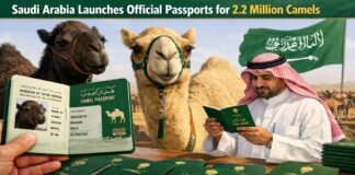 Saudi Arabia Launches Official Passports for Camels