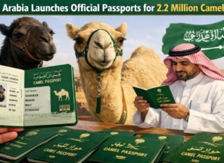 Saudi Arabia Launches Official Passports for Camels