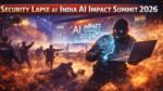 Security Lapse at India AI Impact Summit 2026: CEO Alleges AI Device Theft Security Lapse at India AI Impact Summit 2026