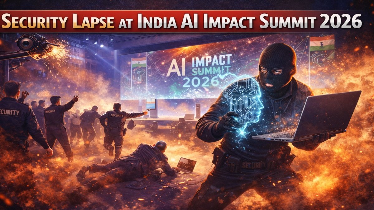Security Lapse at India AI Impact Summit 2026: CEO Alleges AI Device Theft