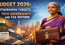 Sitharaman Targets Tech Sovereignty and Tax Reform