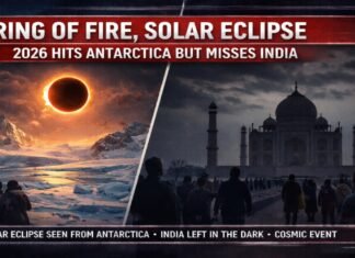 Ring of Fire, Solar Eclipse 2026 Hits Antarctica but Misses India Solar Eclipse 2026