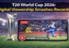 T20 World Cup 2026: Digital Viewership Smashes Records