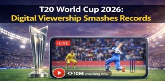 T20 World Cup 2026: Digital Viewership Smashes Records