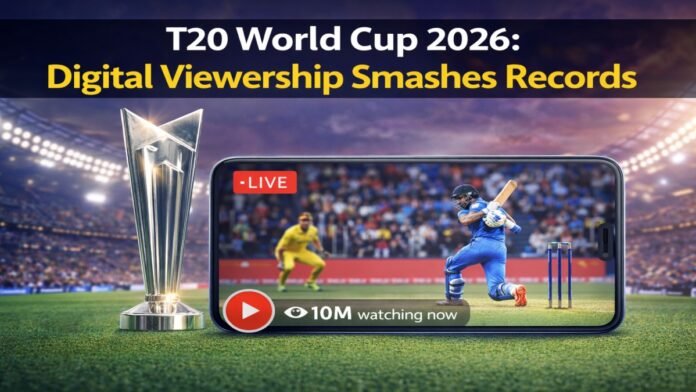T20 World Cup 2026: Digital Viewership Smashes Records