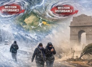 Twin Western Disturbances
