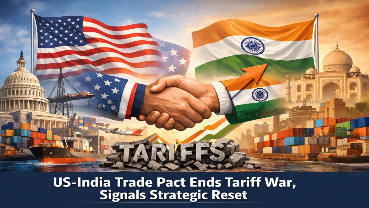 US-India Trade Pact Ends Tariff War, Signals Strategic Reset