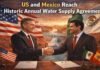 US and Mexico Water Supply Agreement