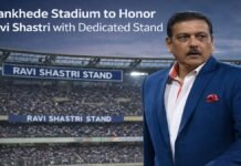Wankhede Stadium to Honor Ravi Shastri