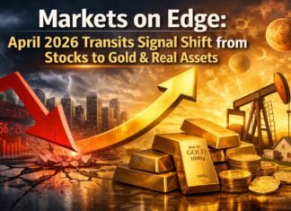 Markets on Edge: April 2026 Transits Signal Shift from Stocks to Gold & Real Assets April 2026 Transits