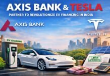 Axis Bank and Tesla Partner to Revolutionize EV Financing in India