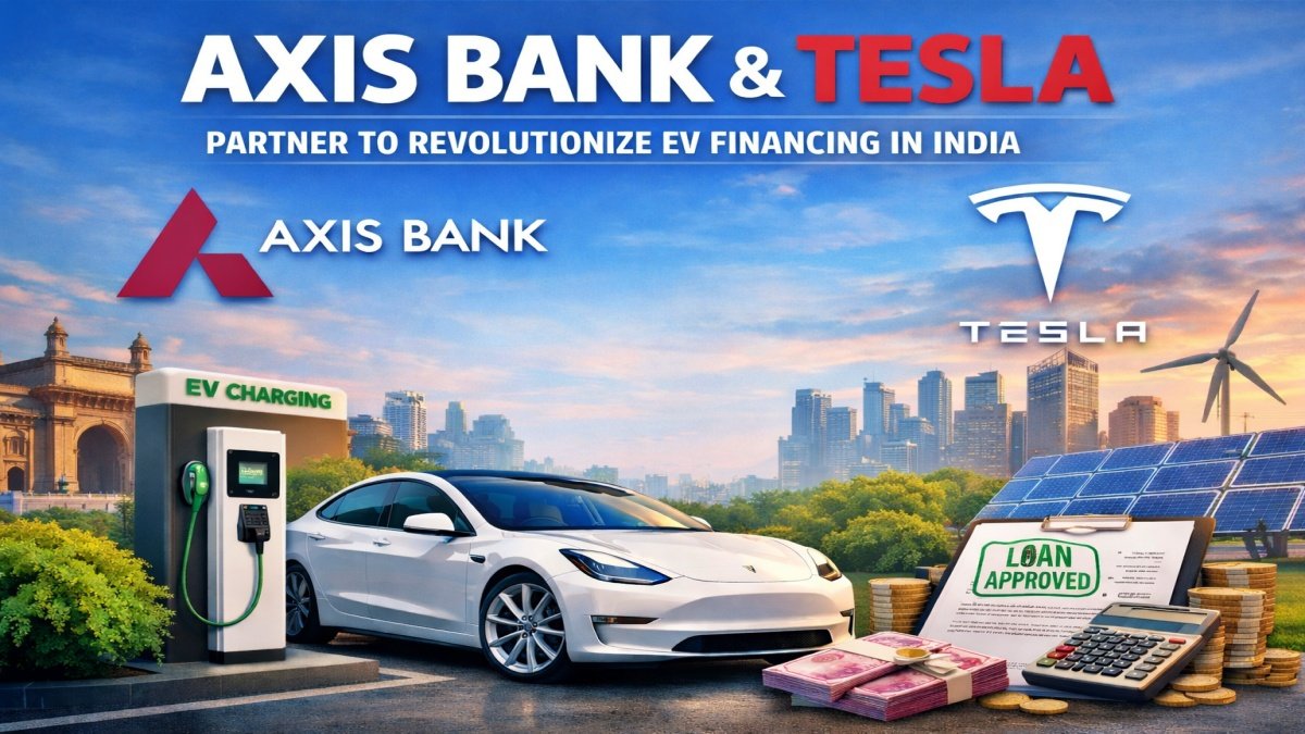 Axis Bank and Tesla Partner to Revolutionize EV Financing in India