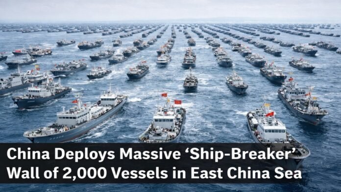 China Deploys Massive Ship-Breaker