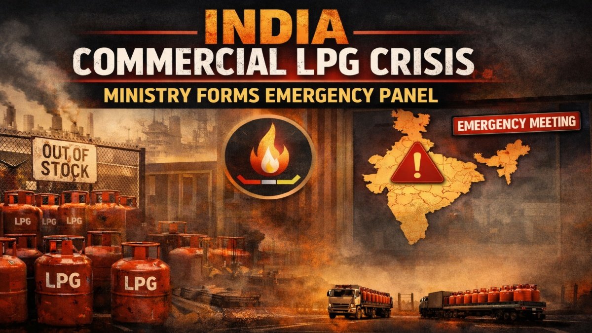 India Commercial LPG Crisis: Ministry Forms Emergency Panel