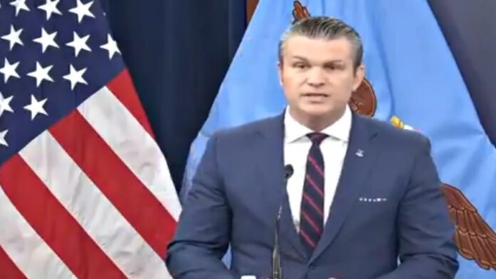 Defense Secretary Hegseth