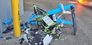 Drone Crash Near Dubai Airpor