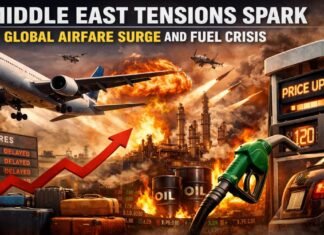 Middle East Tensions Spark Global Airfare Surge and Fuel Crisis