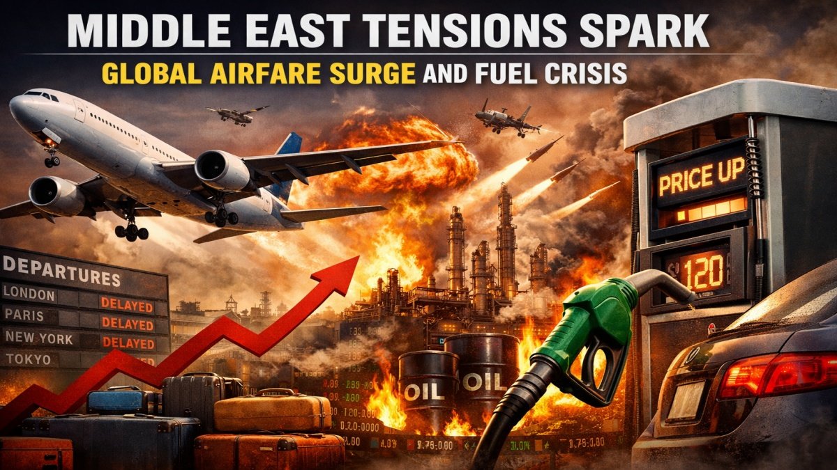 Middle East Tensions Spark Global Airfare Surge and Fuel Crisis