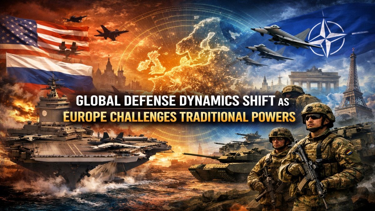 Global Defense Dynamics Shift as Europe Challenges Traditional Powers