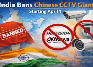 India Bans Chinese CCTV