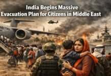 India Begins Massive Evacuation Plan for Citizens in Middle East India Begins Massive Evacuation Plan