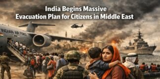India Begins Massive Evacuation Plan for Citizens in Middle East India Begins Massive Evacuation Plan