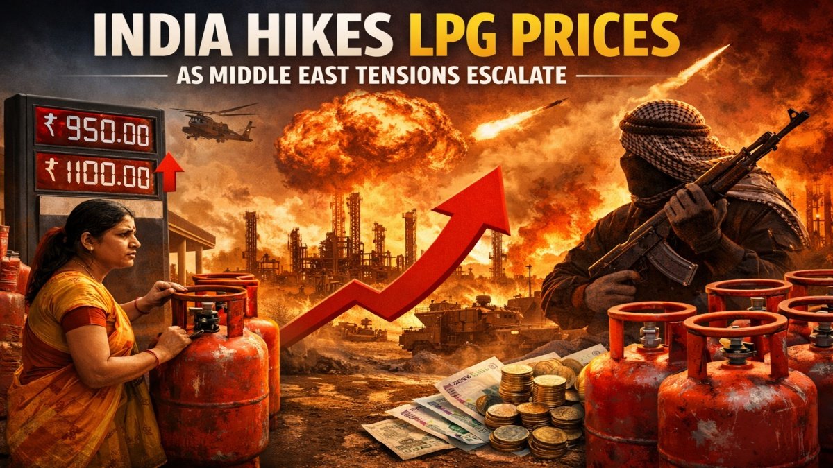 India Hikes LPG Prices as Middle East Tensions Escalate