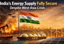 India’s Energy Supply Fully Secure