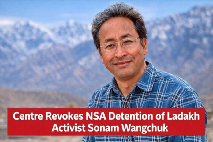 Centre Revokes NSA Detention of Ladakh Activist Sonam Wangchuk