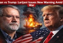 Larijani Issues New Warning Amid Oil War