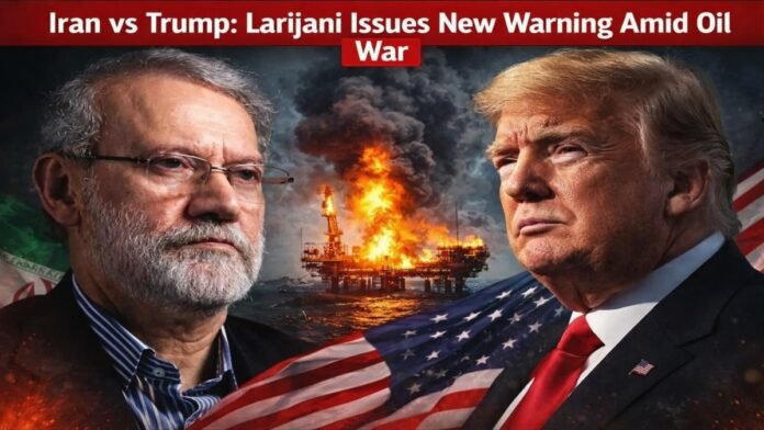 Larijani Issues New Warning Amid Oil War