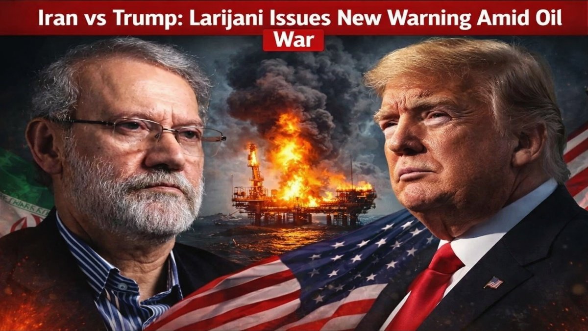 Iran vs Trump: Larijani Issues New Warning Amid Oil War