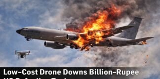 Low-Cost Drone Downs Billion-Rupee US Refueling Tanker