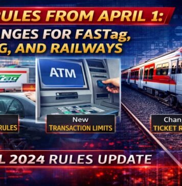 New Rules From April 1