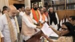 Nitish Kumar Files Rajya Sabha Nomination