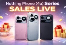 Nothing Phone (4a) Series Sales Live