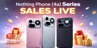 Nothing Phone (4a) Series Sales Live