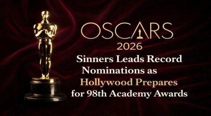 Oscars 2026: Sinners Leads Record Nominations as Hollywood Prepares for 98th Academy Awards Oscars 2026