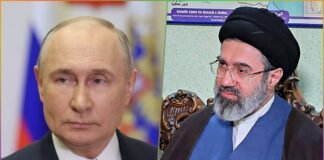 Putin-Mojtaba Khamenei