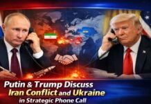 Putin and Trump Discuss Iran Conflict