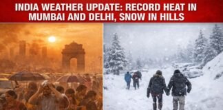Record Heat in Mumbai and Delhi
