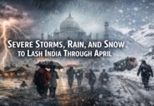 Severe Storms, Rain, and Snow to Lash India