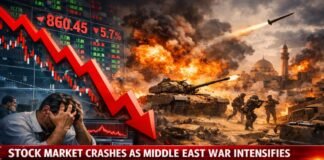 Stock Market Crashes as Middle East War Intensifies