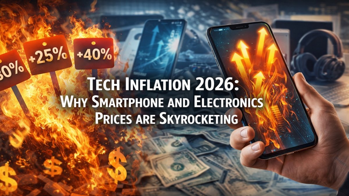 Tech Inflation 2026: Why Smartphone and Electronics Prices are Skyrocketing